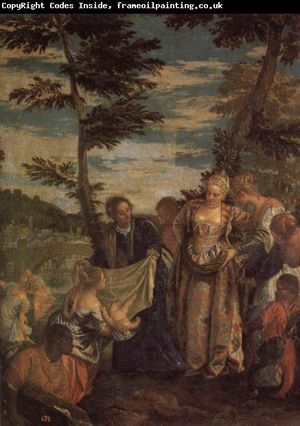 VERONESE (Paolo Caliari) Moses Saved from the Waters of the Nile